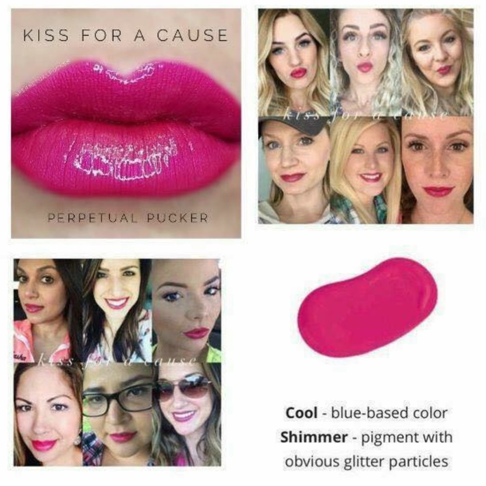 SENEGENCE LIPSENSE KISS FOR A CAUSE 18-HOUR LIP COLOR NEW UNOPENED
